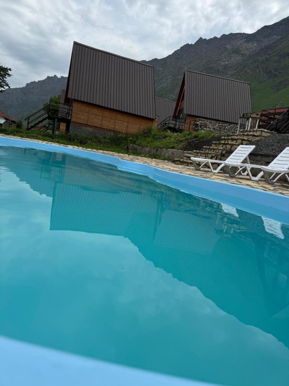 Morning Star Kazbegi Villa Ngoại thất bức ảnh