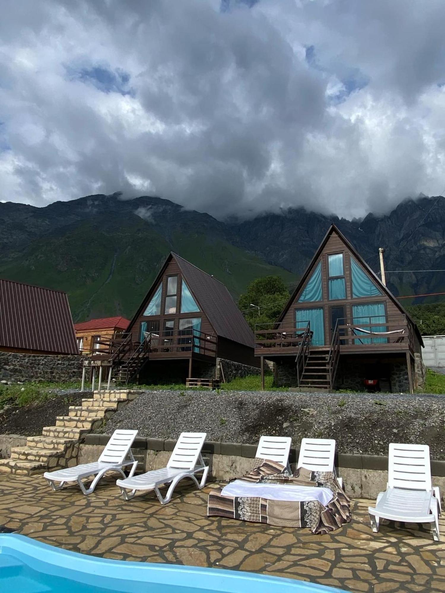 Morning Star Kazbegi Villa Ngoại thất bức ảnh
